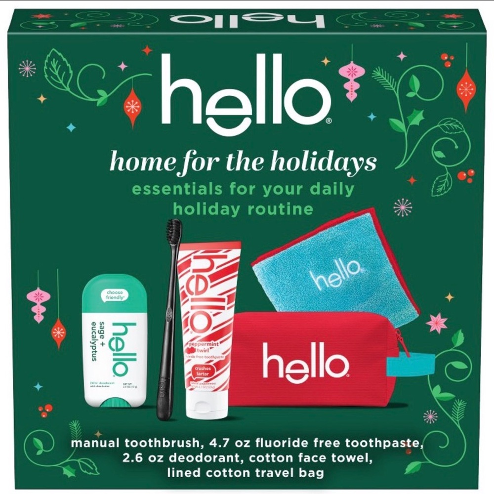 Hello Holiday Essentials Set - Red and Green